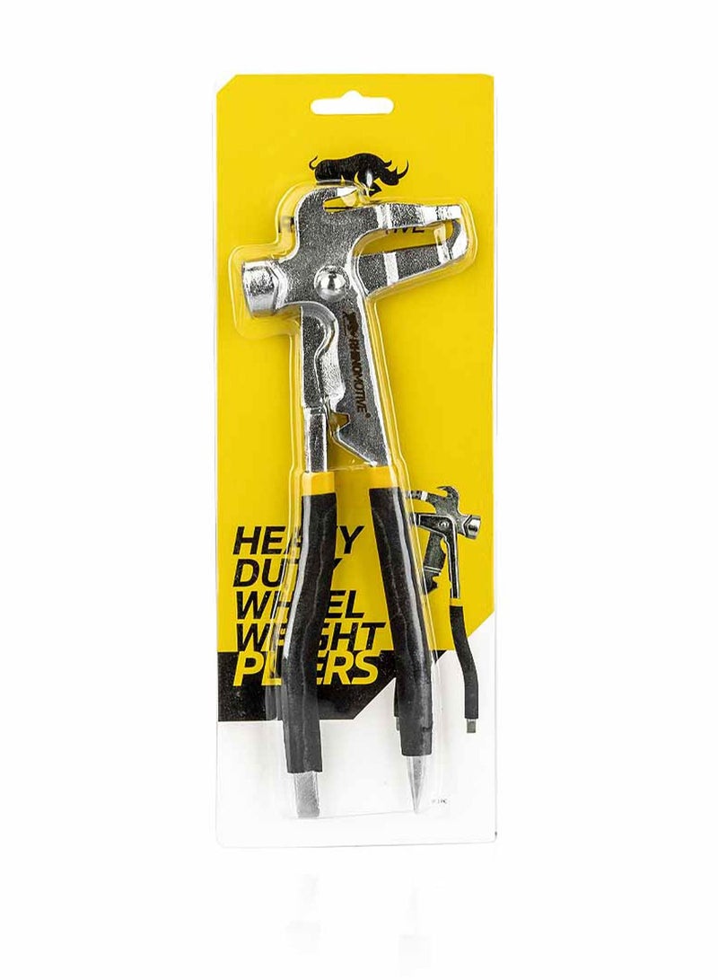 RHINOMOTIVE Heavy Duty Wheel Weight Plier For Clip on Wheel Weights  - Image 2