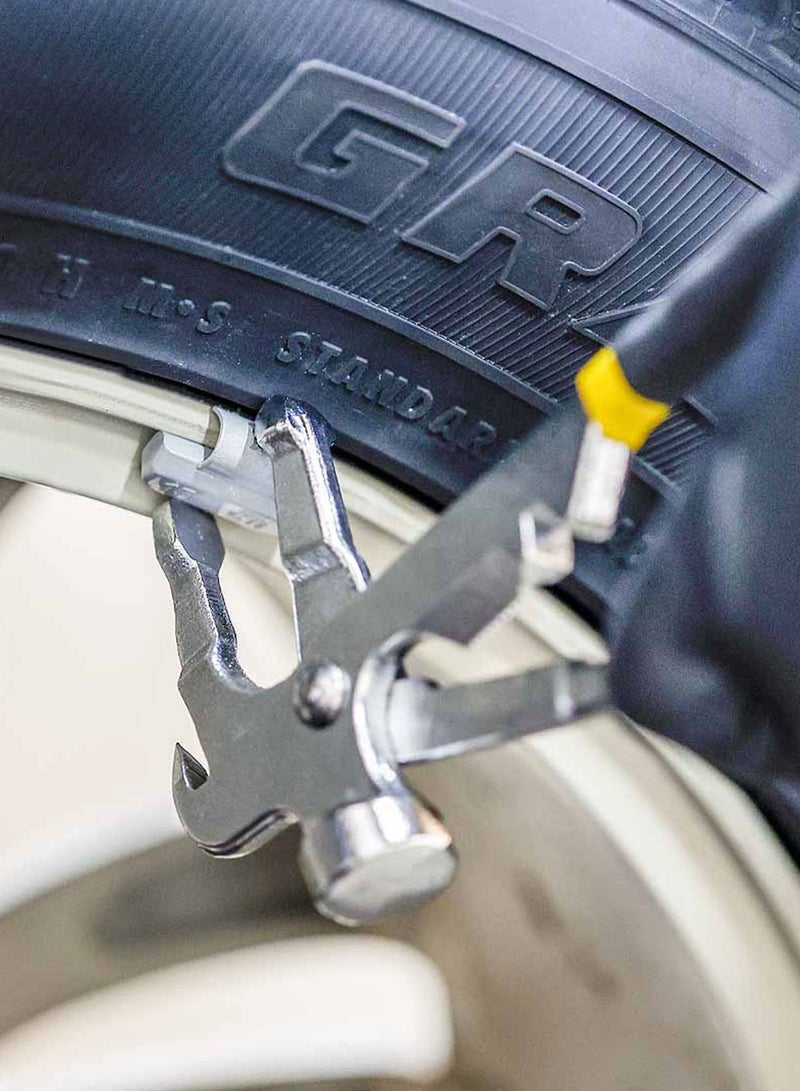 RHINOMOTIVE Heavy Duty Wheel Weight Plier For Clip on Wheel Weights  - Image 5