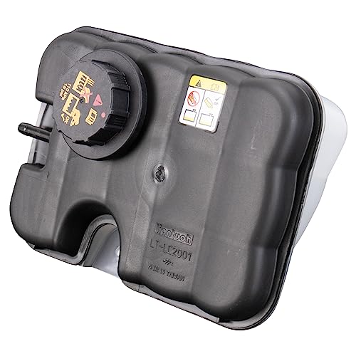 TRQ Radiator Coolant Reservoir Expansion Tank Overflow Bottle Compatible with 1998-2002 Ford Crown Victoria Lincoln Town Car Mercury Grand Marquis FO3014134 - Image 2
