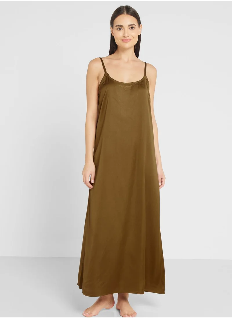 Khizana Night Slip Dress With Robe