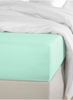 King Plain Fitted Sheet with 2 Pillow Case 200 x 200 Cm Mint Green - pzsku/Z223F9F0410DF1C94F183Z/45/_/1726142341/b97f2865-594b-4e2e-b305-fa52d2f8c1ad