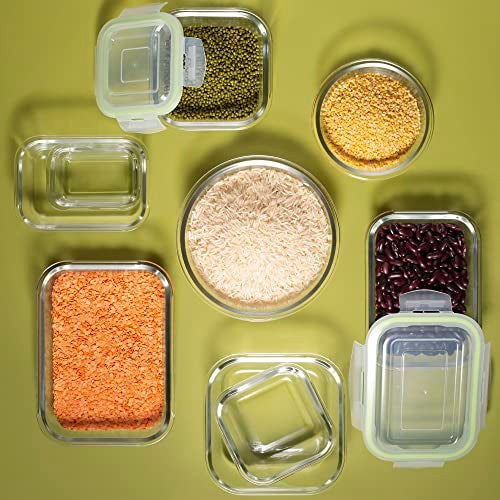Jaypee Plus Klaro Rectangle 1040ML Glass Storange Container Transparent (Pack of 2) - Image 5