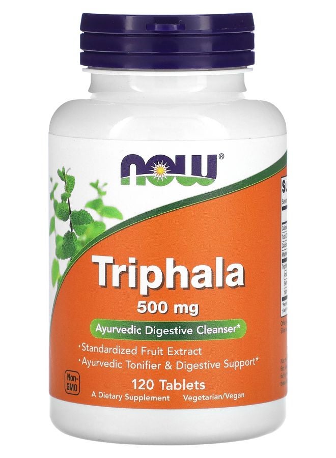 now Triphala 500 mg 120 Tablets