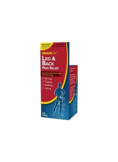 MagniLife Leg & Back Pain Relief, Fast-Acting for Sciatica Pain, Naturally Soothe Burning, Tingling and Stabbing Pains - 125 Tablets