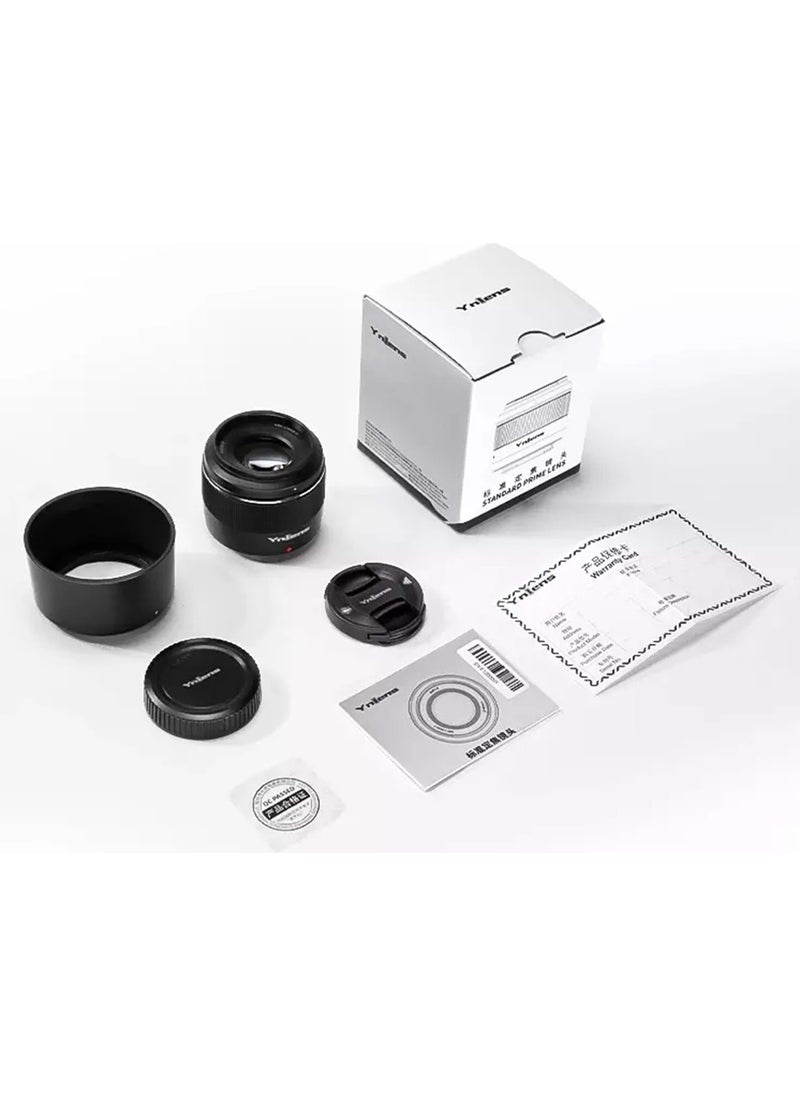 YONGNUO 50MM F/1.8x Da Dsm Fujifilm x Mount Compatible Autofocus Prime Lens  - Image 2