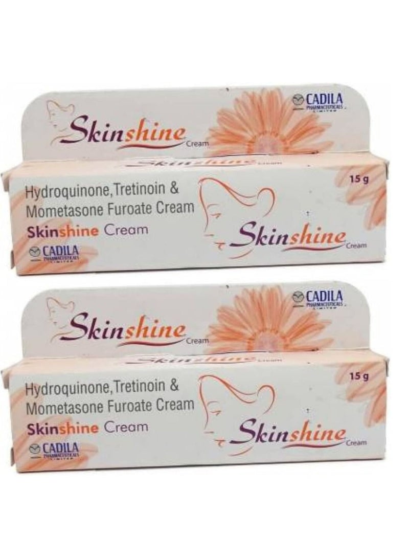 +WIS+ Skin Shine Cream - 30 gm (Pack of 2)