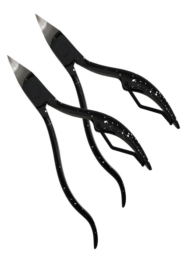 Zalaxt Toenail Clippers, Nail Clippers for Thick or Ingrown Toenails Stainless Steel Long Handle Toenail Cutters - Image 1