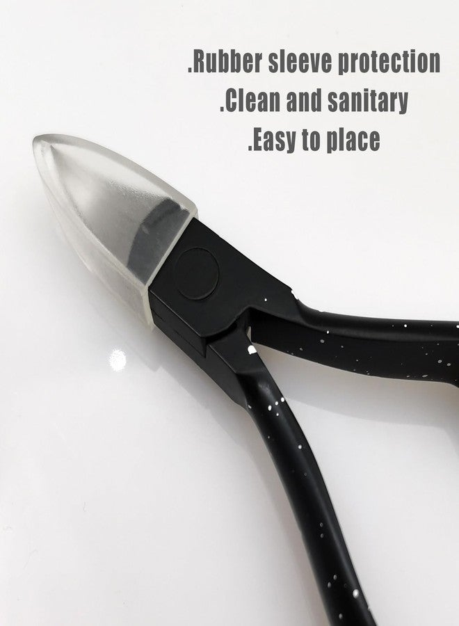 Zalaxt Toenail Clippers, Nail Clippers for Thick or Ingrown Toenails Stainless Steel Long Handle Toenail Cutters - Image 5