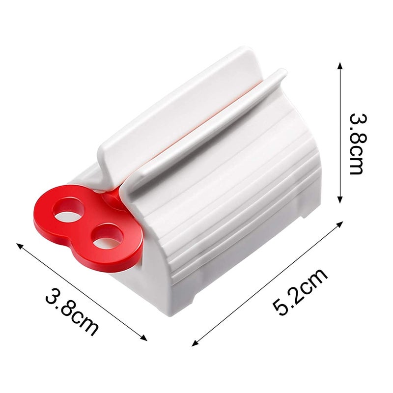 Maiya Plastic Rolling Tube Toothpaste Squeezer (Multi Color 3 Pieces) - Image 2