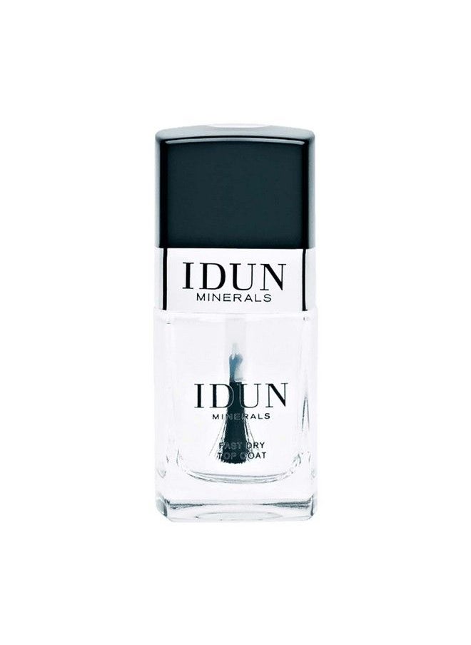IDUN MINERALS Nail Polishlongwearhighshine Vegan Formulainfused With Vitamins And Sweet Almond Oilprevents Cracking And Protects Nailseven Lacquered Resultbrilliant0.37 Ozi0108538  - Image 2