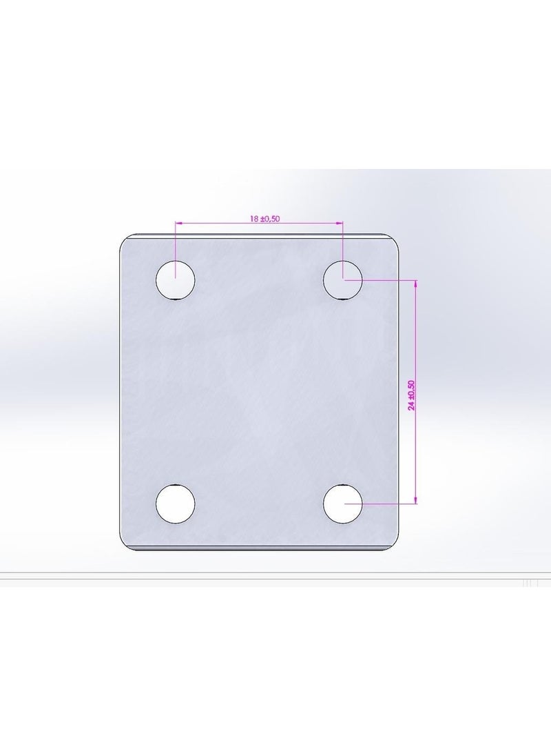 Epm3d Lagerbock / Bearing Holder Ø15 X30 M4 Also Added Igus Ø16 Plastic Apparatus  - Image 1