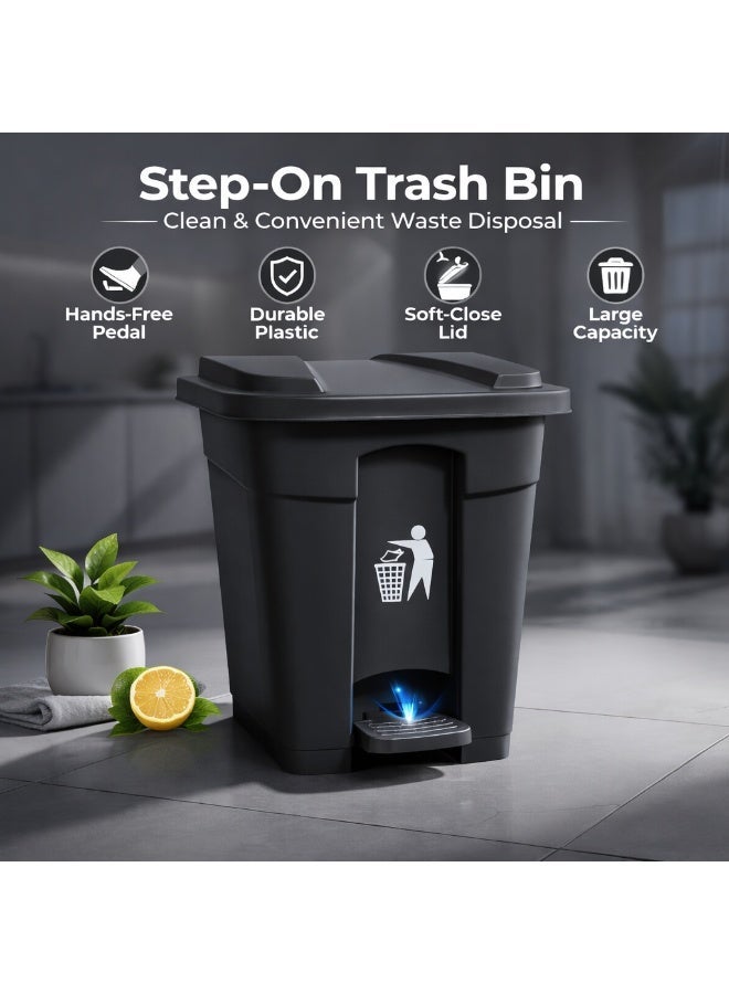 المفرج سلة مهملات دعاسة حجم 20 لتر - Image 4