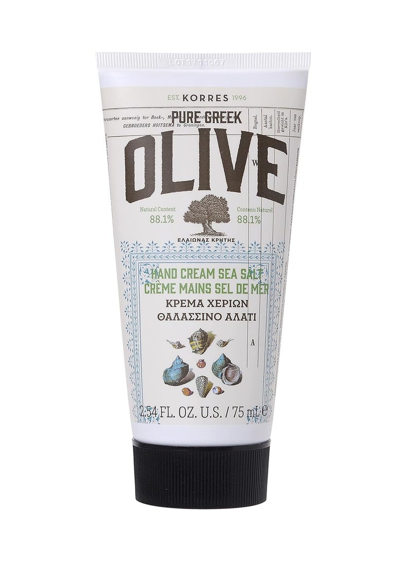 KORRES Olive Hand Cream Sea Salt 254 fl oz