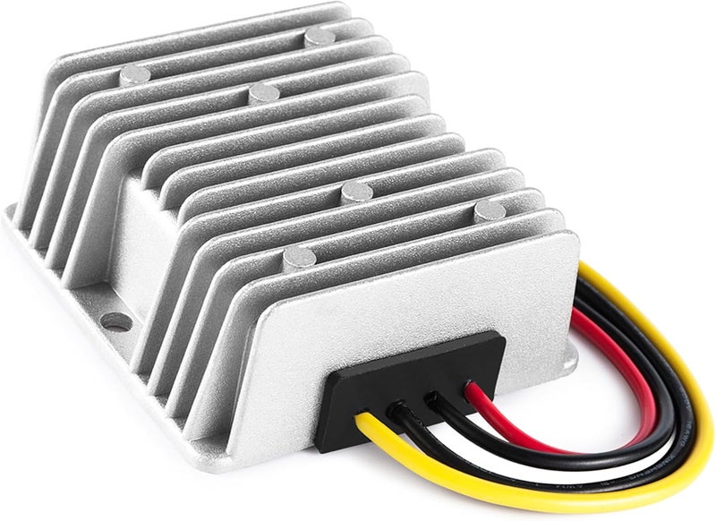 MGGi محول ومنظم جهد من نوع DC/DC لتخفيض الجهد من 12V/24V إلى 5V بقدرة 15A وطاقة 75W، مكون إمداد الطاقة، محول نوع “باك”， مقاوم للماء، يُستخدم في عربات الجولف، الرافعات، السيارات. - Image 1