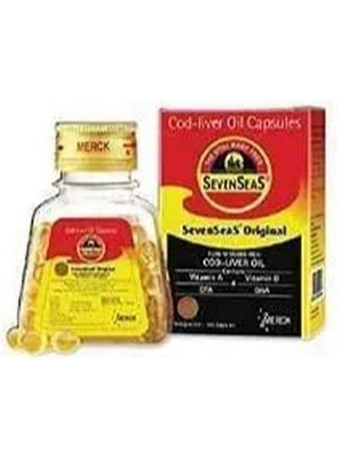 Sevenseas كبسولات زيت كبد السمك من فورتاي سبعة بحار - 100 (عبوة من 4) - Image 1