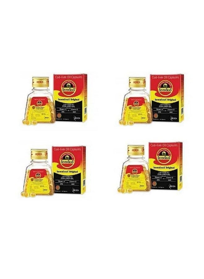 Sevenseas كبسولات زيت كبد السمك من فورتاي سبعة بحار - 100 (عبوة من 4) - Image 2