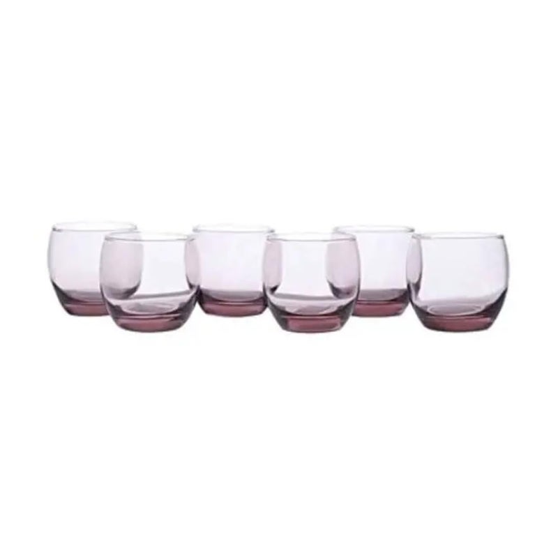 Luminarc Salto Pink Of Glass Tumbler 320 Ml Set of 6 - Image 3