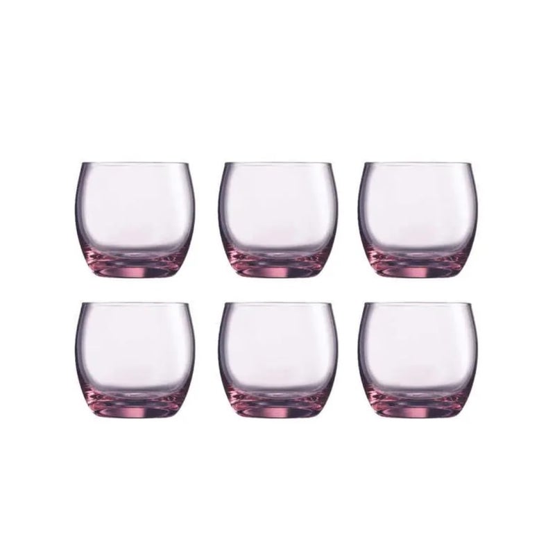 Luminarc Salto Pink Of Glass Tumbler 320 Ml Set of 6 - Image 2