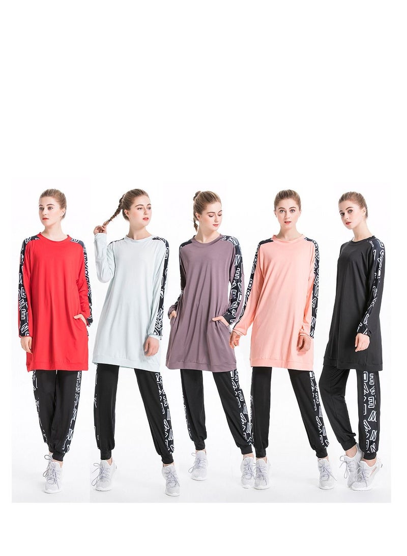 Loquat 10 Piece Autumn And Winter New Middle East Arab Hui Muslim Sports And Leisure Suit  - Image 1
