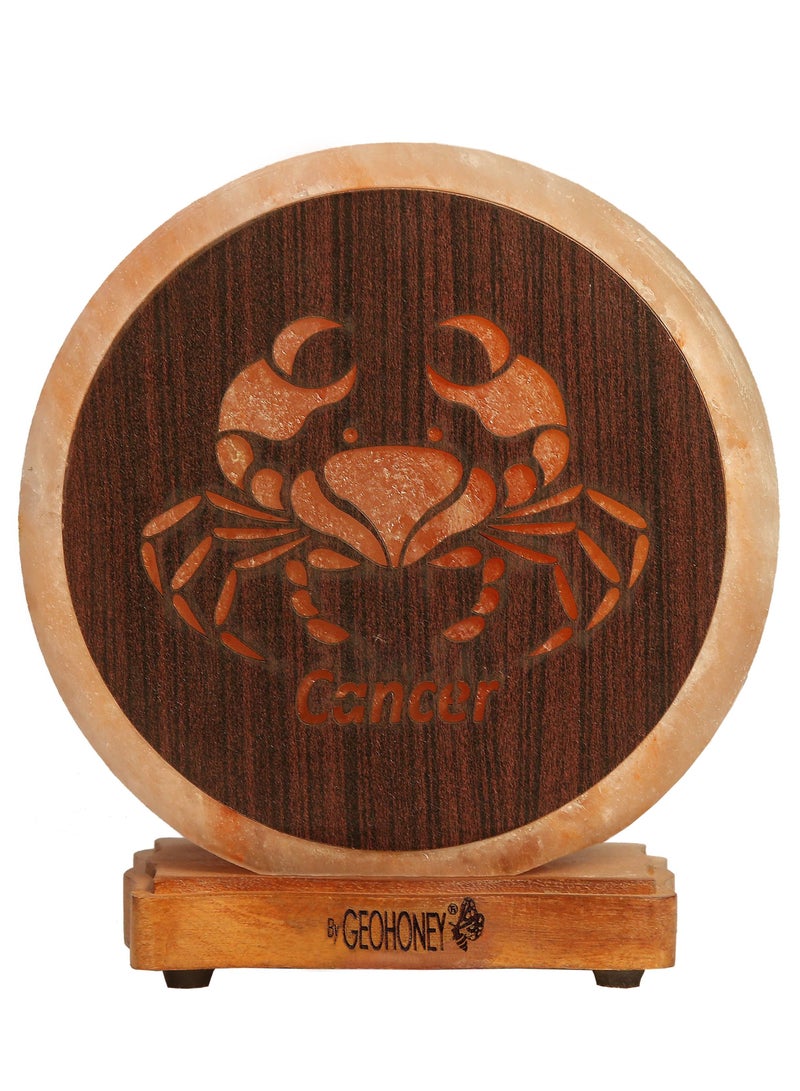 Geohoney - Himalayan Salt Lamp Zodiac Sign Cancer - Image 2