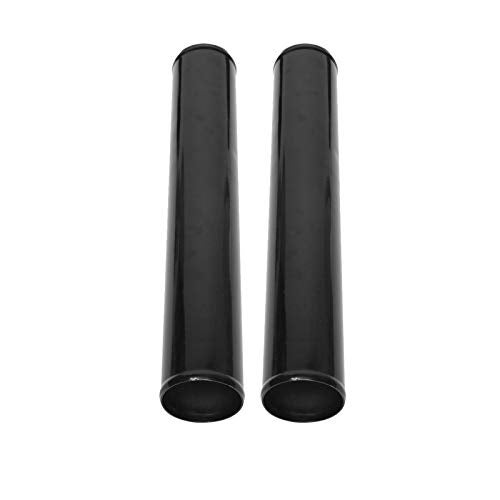 MOOSUN 8PCS Universal Aluminum 3 Inch Intercooler Piping U-Pipe Black Kit & T-Bolt Clamps & Black Coupler (3 Inch) - Image 3