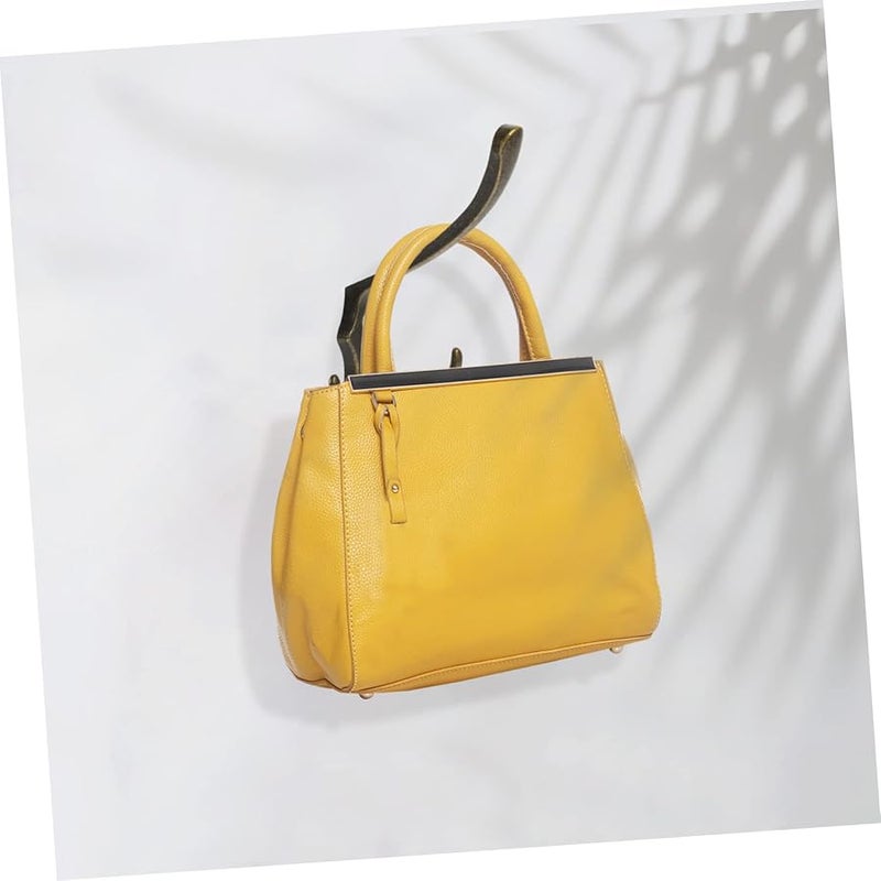 4Pcs Black Metal Wall Hooks Heavy Duty Coat Towel Hangers For Bathroom Kitchen Bedroom Storage - Image 5