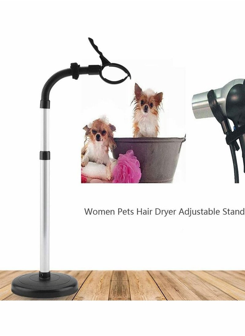 KASTWAVE Hands Free Hair Dryer Stand Holder, 360 Degree Rotating Lazy Hair Dryer Stand  - Image 4
