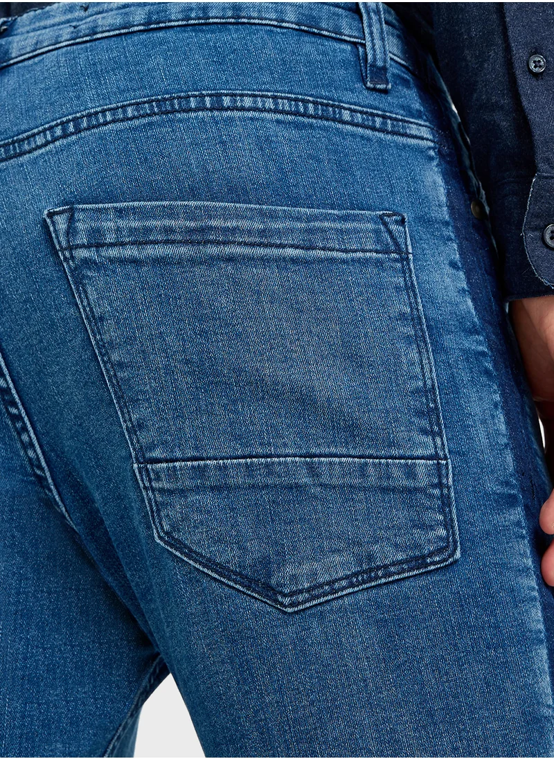 BRAVE SOUL Denim Skinny Fit Jeans