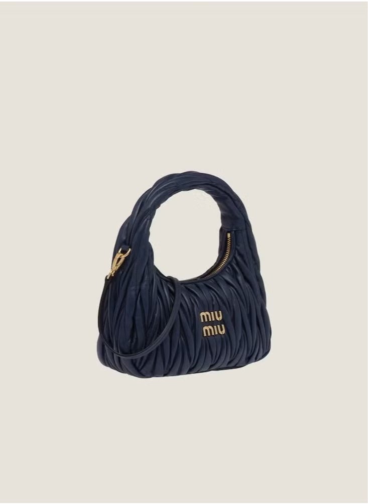 Miu Miu Miu Miu Wander Nappa Leather Hobo Shoulder Bag  - Image 4