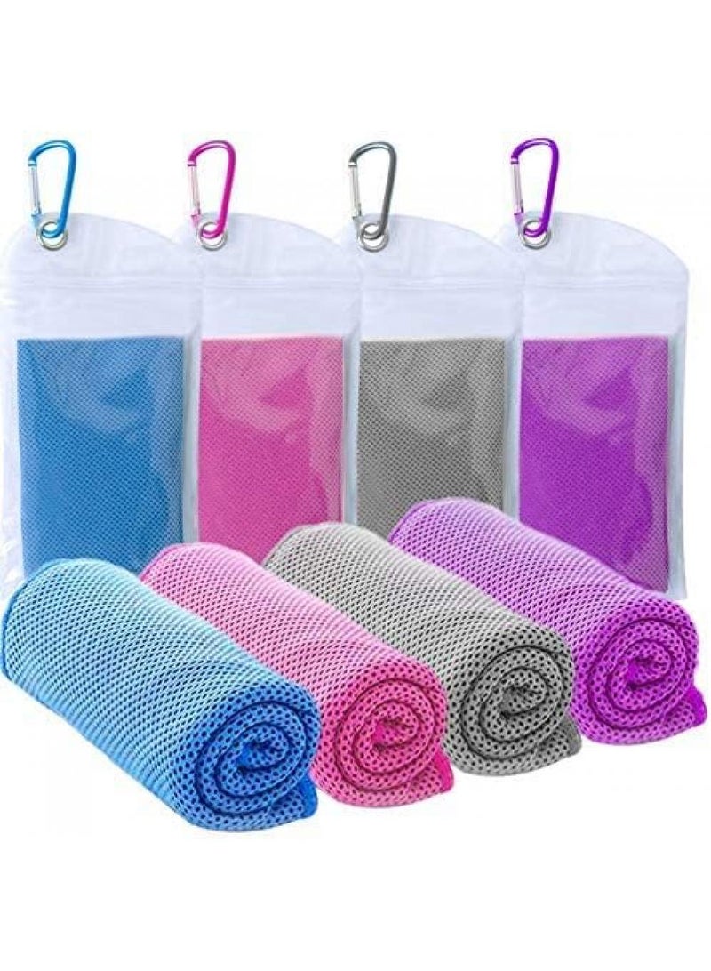Y&D 4 Piece Sports Quick Drying Ice Towel - Image 1
