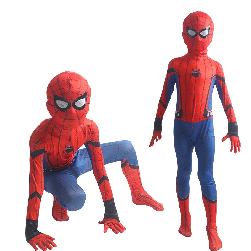 Adult Kid Spiderman Cosplay Costume Halloween Hero expedition  - Image 5