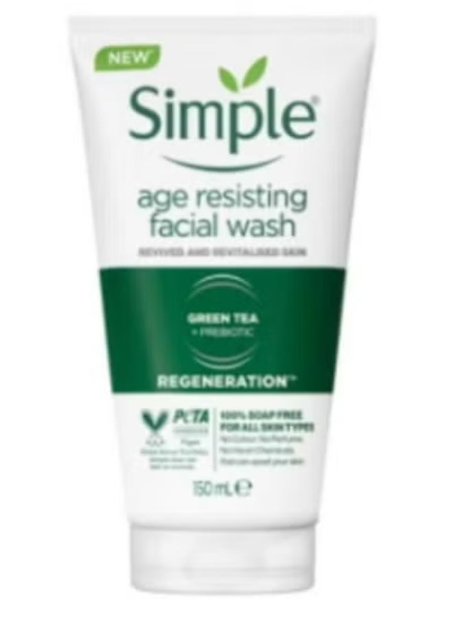 simple Regeneration Age Resisting Facial Wash 150 ml