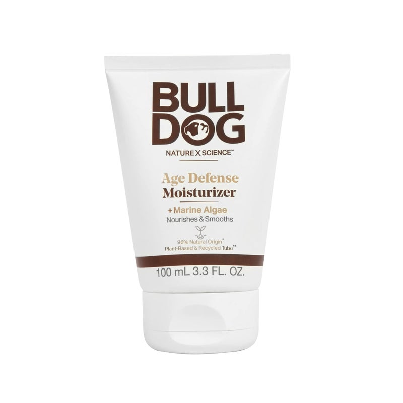 BULLDOG Mens Skincare and Grooming Face Moisturizer Age Defense, 3.3 Fluid Ounce - Image 1