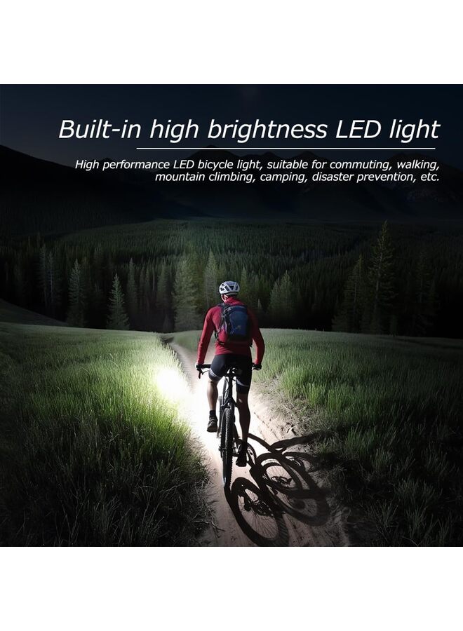 LAMAY USB Rechargeable Bike Lights Set, Bike Headlight 3T6 LED 3000LM,Super Bright Headlight Front Lights and Back Rear LED,3+5 Light Mode Fits All Bicycles, Mountain,Road/A - Image 5