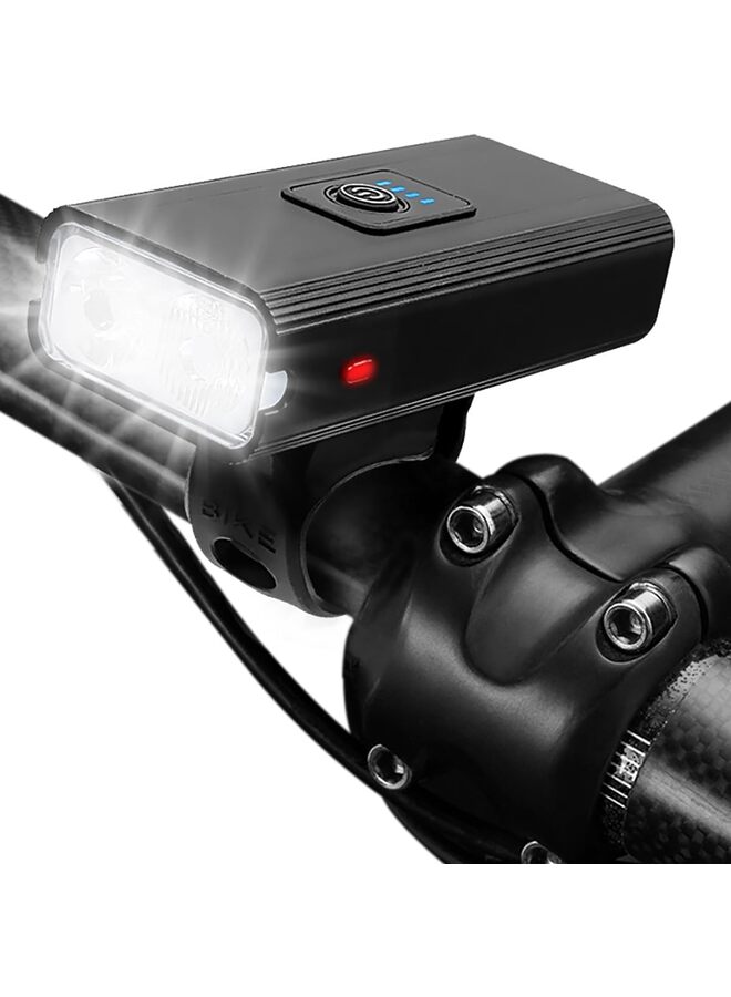 USB Rechargeable Bike Lights Set, Bike Headlight 3T6 LED 3000LM,Super Bright Headlight Front Lights and Back Rear LED,3+5 Light Mode Fits All Bicycles, Mountain,Road/A