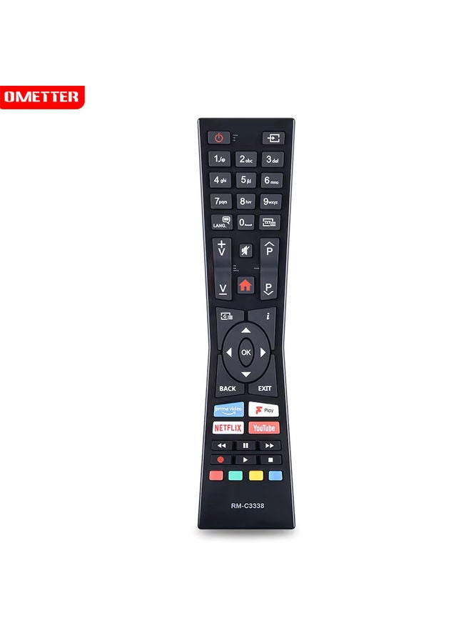 OMETTER RM-C3338 RC43101P Remote Control Replacement for JVC 2018 2019 Smart 4K UHD LED LCD TVs LT-24C680 LT-24C685 LT-32C695 - Image 3