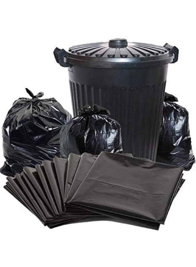 إس إن إتش باكينج عبوة أكياس قمامة سوداء مكونة من 40 قطعة، مقاس 110 × 130 سم، أكياس قمامة للمطبخ سعة 70 جالونًا - Image 1