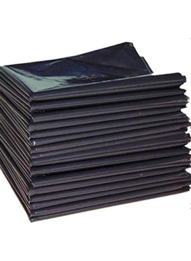 إس إن إتش باكينج عبوة أكياس قمامة سوداء مكونة من 40 قطعة، مقاس 110 × 130 سم، أكياس قمامة للمطبخ سعة 70 جالونًا - Image 3