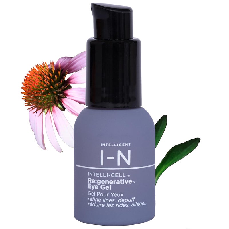 Intelligent Nutrients Regenerative Eye Gel for Dark Circles and Puffiness Targeted Treatment With Plant Actives to Brighten Refresh and Protect Vegan 05 Oz - Image 1