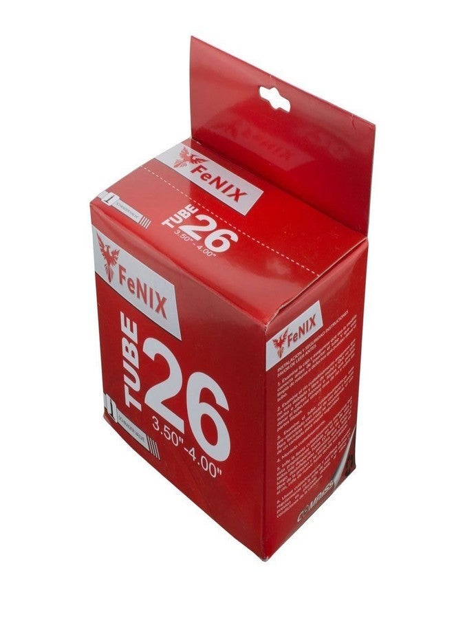 fenix Tube 26" x 3.50"/4.00" 33mm Standard Schrader/Valve Bicycle Fat Bike Tire Inner Tube - Image 1