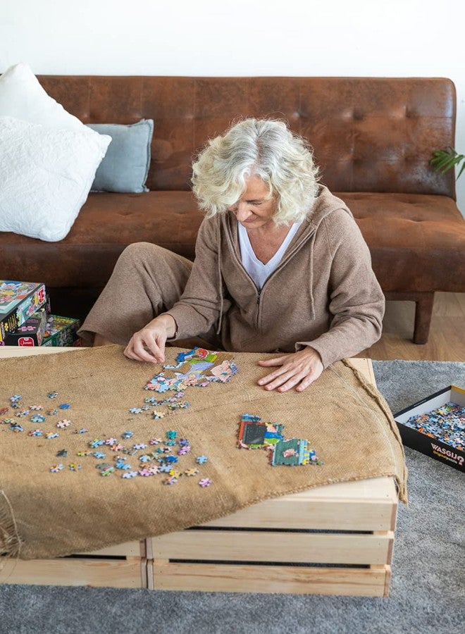 جامبو، واسجي، ريترو أوريجينال 34 - قطعة فخر، أحجيات تركيب فريدة قابلة للتحصيل للبالغين، 1000 قطعة - Image 2