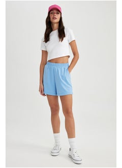 Woman Regular Fit Knitted Short