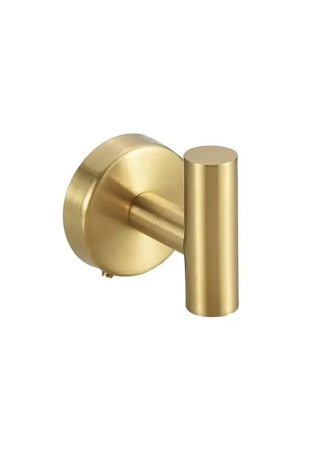 4Pcs Rose Golden 304 Stainless Steel Single Hook For Clothes And Hat - Image 2