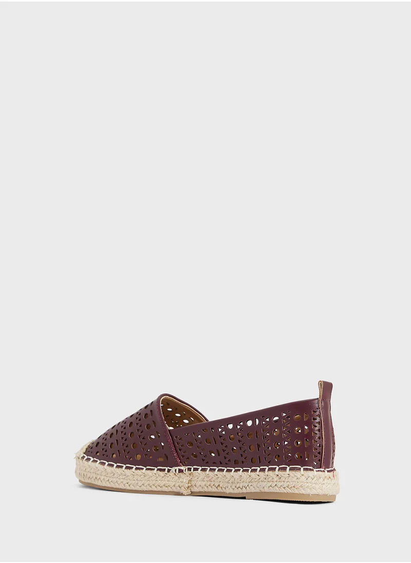 ايلا Laser Cut Espadrille