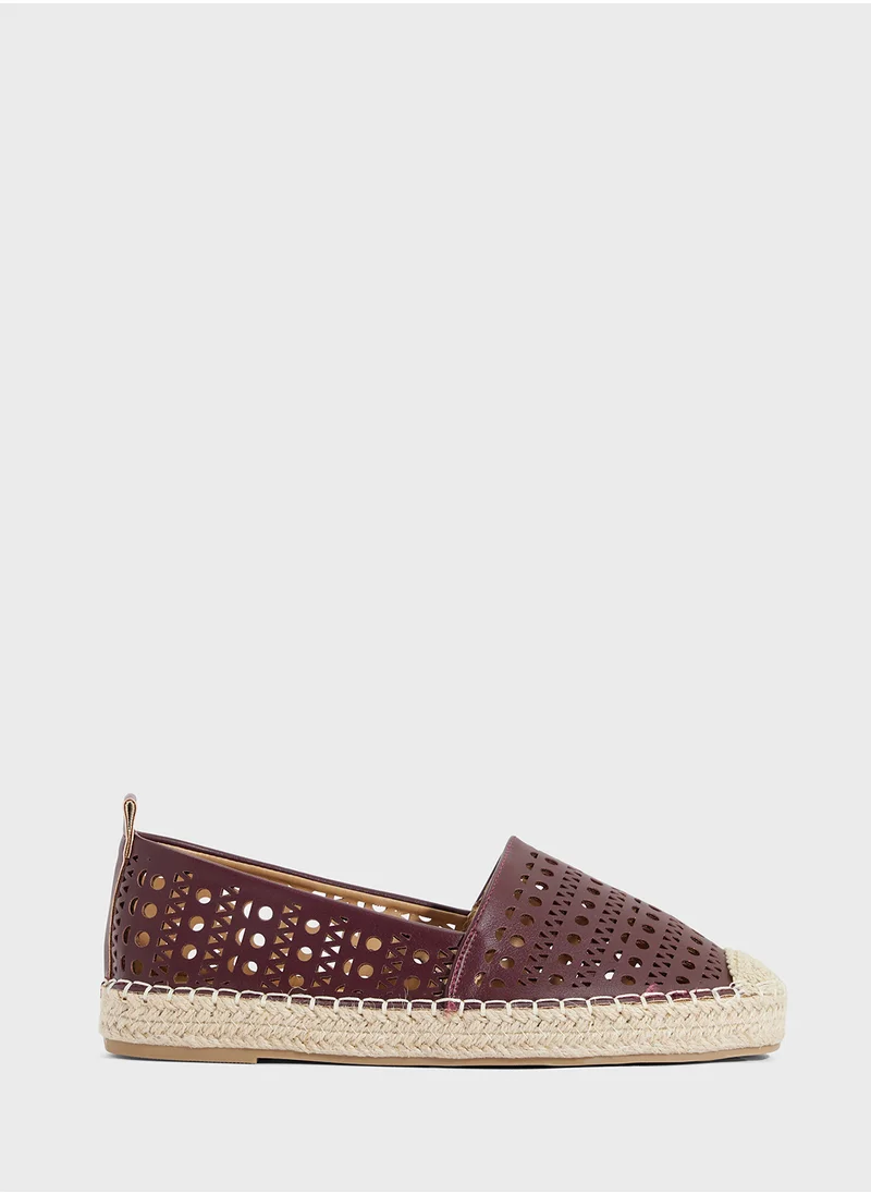 ايلا Laser Cut Espadrille