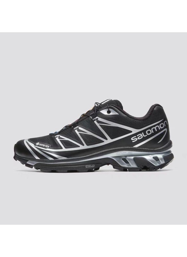 Salomon Salomon Men's and Women's Outdoor Mesh Breathable Couple Functional Sports Casual Shoes XT-6  - Image 1