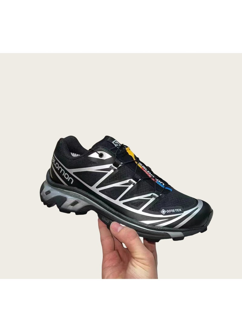 Salomon Salomon Men's and Women's Outdoor Mesh Breathable Couple Functional Sports Casual Shoes XT-6  - Image 2