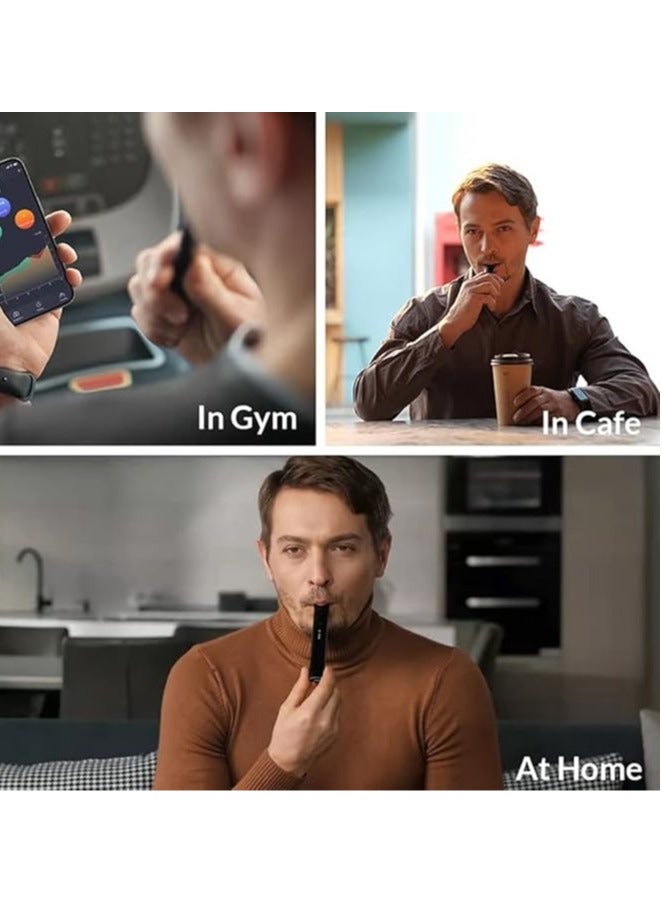 general Spirometer, Breathing Trainer, Spirometer Spirometer, Breathing Trainer Analyzer, Portable Electronic Breathing Trainer Tester - Image 5