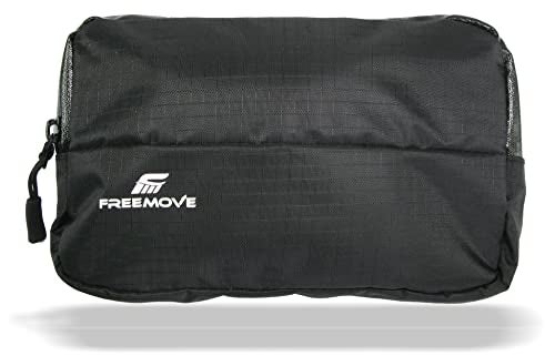 FREEMOVE External Detachable Pocket for Backpacks and Waist Belts, Durable, Lightweight and Water-resistant Great for Hiking, Running, Jogging, Cycling, Biking, Skiing, Water Sports, Rave Festival, Traveling - Image 1