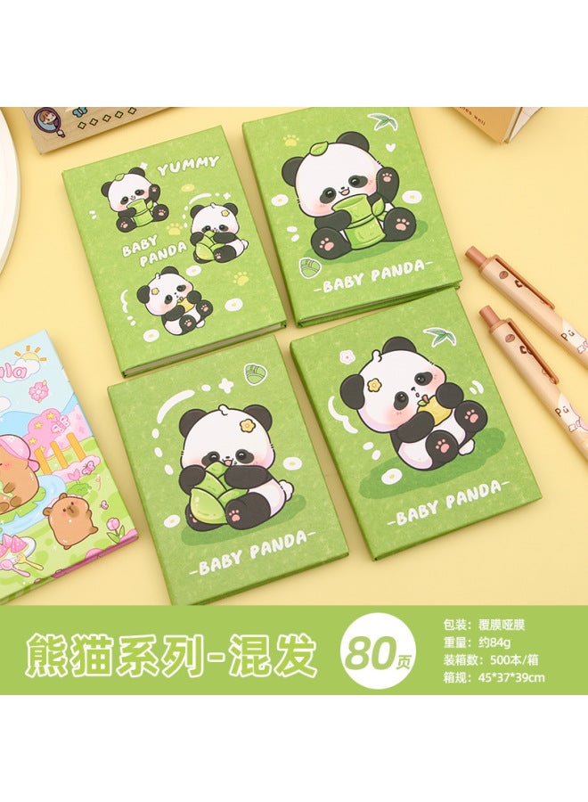 HELPS Capibala Student Cute A7 Flap Pocket Pants Notebook Customized Cartoon Capybara High-value Notebook Portable Diary - Image 1